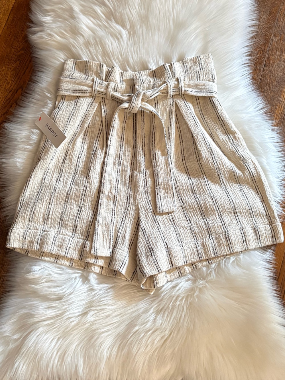 BARDOT Paperbag 💯% Cotton Shorts, Designed in Australia